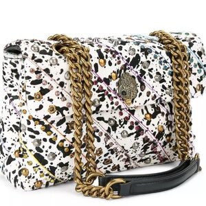 Kurt Geiger Patchwork Kensington Shoulder Bag